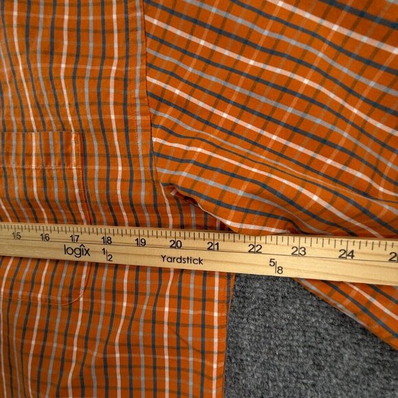 Vineyard Vines MAKERS MARK WHISKY LOGO Orange Check Murray Medium Cotton Men - Picture 7 of 16